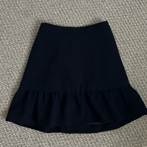 J Crew Navy Skirt